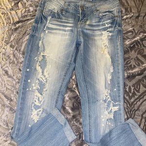 Wallflower ripped jeans